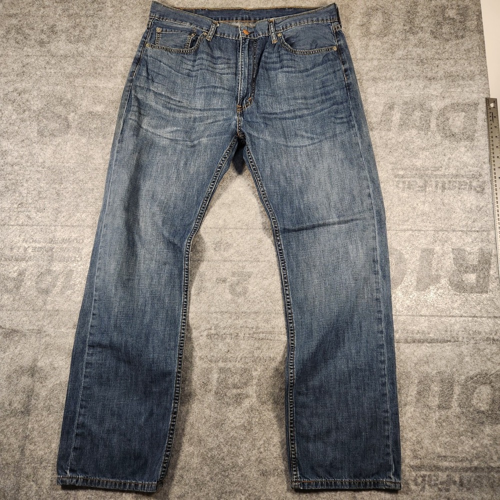 Men's Levi's 505 Jeans Straight Leg Regular Fit 37x31